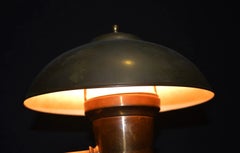 Erik Tidstrand Swedish Art Deco Bronze Desk Lamp for Nordiska Kompaniet, 1930s