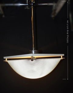 Suspension « Bolla » en Perspex, conçue par Elio Martinelli pour Martinelli Luce, vers 1970