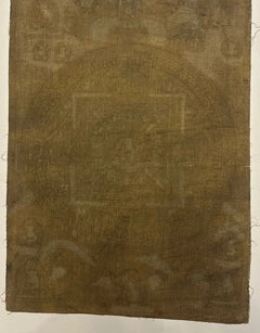 Late 18th Century Tibetan Buddha Mandala Painted Thangka, Drepung Monastery