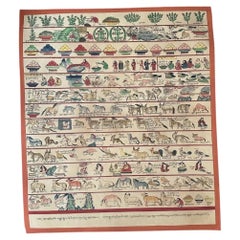 21stC Tibetan Medical Thangka of Animals, Herbs and Healing, Samye Monastery