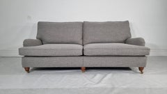 Duresta Lansdowne Grande Sofa in Sumptuous Grey Chenille