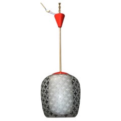 Rare Mid-Century Cora Pendant Lamp by Wilhelm Wagenfeld for Peill & Putzler