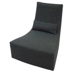 Pair of Ligne Roset Neo Chairs in Elegant Charcoal Wool