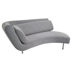 Lit de jour « Yang » de Ligne Roset, conçu par François Bauchet, en laine gris moyen