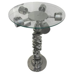 V12 Crankshaft Coffee & Side Table, Bespoke Automotive Design