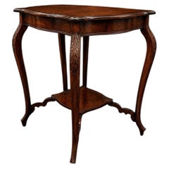 John Barker & Co. Edwardian Mahogany Serpentine Occasional Table, circa 1905