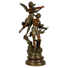 Henryk Kossowski, “Couronnement des Arts”, scultura figurativa, 1890 circa