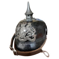 Bavarian M1895 Pickelhaube Helmet Attributed to 3rd Jäger Regiment