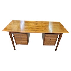 Danish Mid-Century Modern Rosewood Floating Drawer Desk, circa 1960
