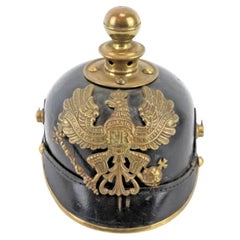 WWI German Prussian M1895 Artillery Pickelhaube Kugelhelm Helmet