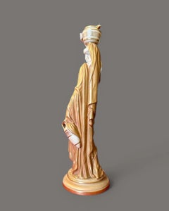 Royal Worcester Porcelain Classical Maiden with Water Pot and Jug