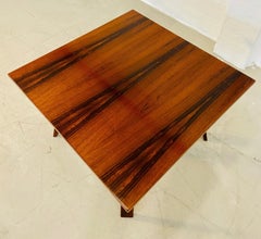 Vintage Danish Mid-Century Modern Rosewood Square Coffee Table, 1960s