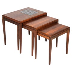 Dänische Vintage-Stapeltische von Johannes Andersen für Vildbjerg Møbelfabrik