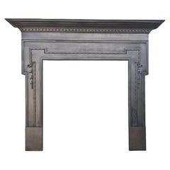 Falkirk Victorian Cast Iron Fireplace Surround, 1897