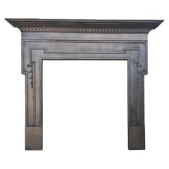 Falkirk Victorian Cast Iron Fireplace Surround, 1897
