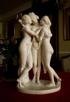 V&A Museum Edition Three Graces Sculpture after Antonio Canova
