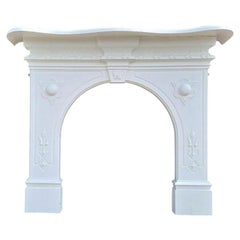 Victorian Arched Cast Iron Fireplace Surround