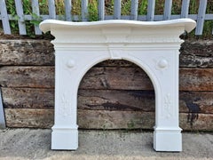 Victorian Arched Cast Iron Fireplace Surround
