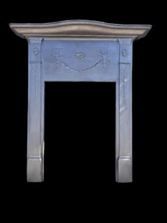 Victorian Edwardian Cast Iron Fireplace Surround for Wood Burner
