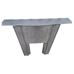Decorative Edwardian Period Cast Iron Combination Fireplace