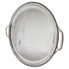 Joseph Gloster Sterling Silver Tea Service Tray, Birmingham 1973