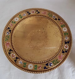 French Belle Époque Gilt Ormolu Compotier, 19th Century