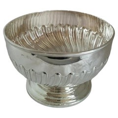 Harrison Brothers Sterling Silver Punch Bowl, London 1913