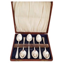 James Dixon & Sons Sterling Silver Spoons, Sheffield 1918