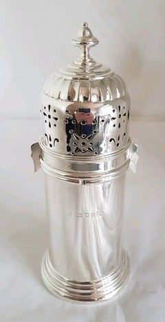 Edward Barnard Sterling Silver Sugar Caster, London 1934