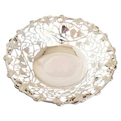 Crawshaw Sterling Silver Cake Stand, Sheffield 1993