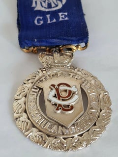 Elkington Sterling Silver-Gilt Masonic Presentation Medallion, 1903