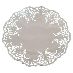 Herbert M. Slater Sterling Silver Cake Stand or Compôtier, Sheffield 1968