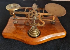 Sampson Mordan & Co. Brass-Mounted Postal Scales, circa 1900–1910