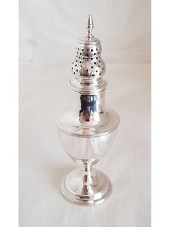 Zuccheriera in argento sterling di Solomon Hougham George III, Londra 1793