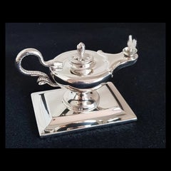Antikes Tisch-Zigarrenfeuerzeug aus Sterlingsilber von Barnard & Sons, London 1933