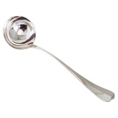 Antique Atkin Brothers George V Sterling Silver Soup & Punch Ladle, 1929