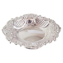 John Turton & Co. Mid Century Sterling Silver Trinket Dish, Sheffield 1962