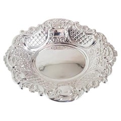 John Turton & Co. Mid Century Sterling Silver Trinket Dish, Sheffield 1962