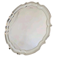 George III Style Sterling Silver Chippendale Salver, Sheffield 2024