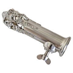 Hugh Crawshaw, durchbrochener Blumenhalter aus Sterlingsilber, Sheffield 2004