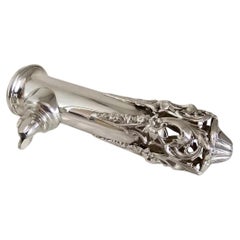 Hugh Crawshaw, durchbrochener Blumenhalter aus Sterlingsilber, Sheffield 2004