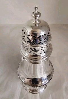 S.W. Zuckerstreuer aus edelstem Silber im edwardianischen Stil von Smith & Co, London 1906