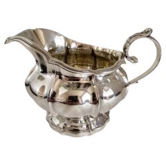 William Eaton William IV Sterling Silver Cream Jug, London 1834