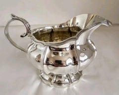 William Eaton William IV Sterling Silver Cream Jug, London 1834