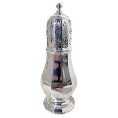 Zuccheriera d'epoca in argento sterling di William Suckling, Birmingham 1932