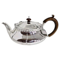 Antique English Sterling Silver Teapot, Sheffield 1912