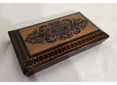 Antique Tunbridge Ware Paperweight, Circa 1850