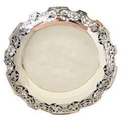 Vintage Mid Century Sterling Silver Fruit Bowl by JB Chatterley, 1972