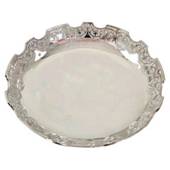Vintage Mid Century Sterling Silver Fruit Bowl by JB Chatterley, 1972