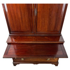 Antique 18th Century English Mahogany Cupboard